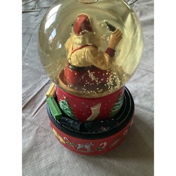 1971 Rare Vintage Coca-Cola Hallmark Santa Clause Snow Globe - Picture 2 of 3